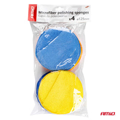 Tampons de polissage en microfibre de 12,5 cm de diamètre