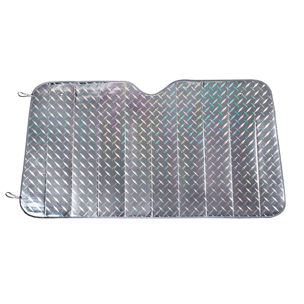 Foldbar solskærm til forrude 130 x 60 cm