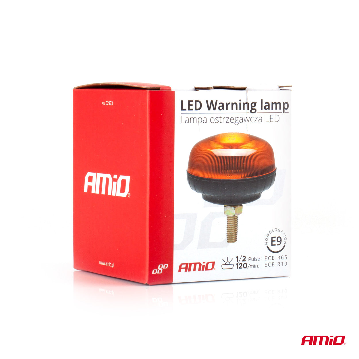 LED-advarselslampe med IP56-kapsling