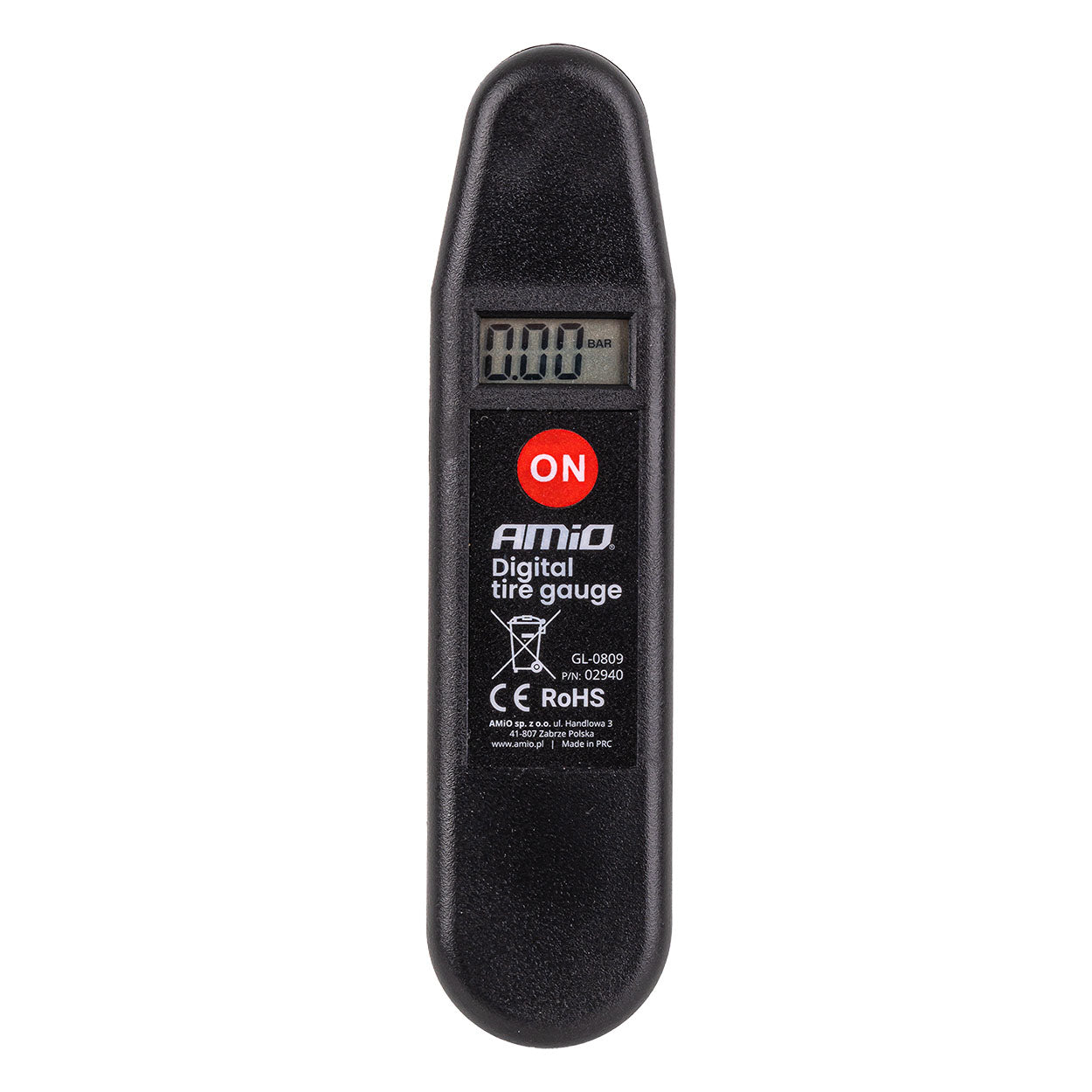 Manomètre numérique de pression des pneus avec écran LCD