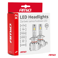 Ampoules de phare LED H3 de la série X2