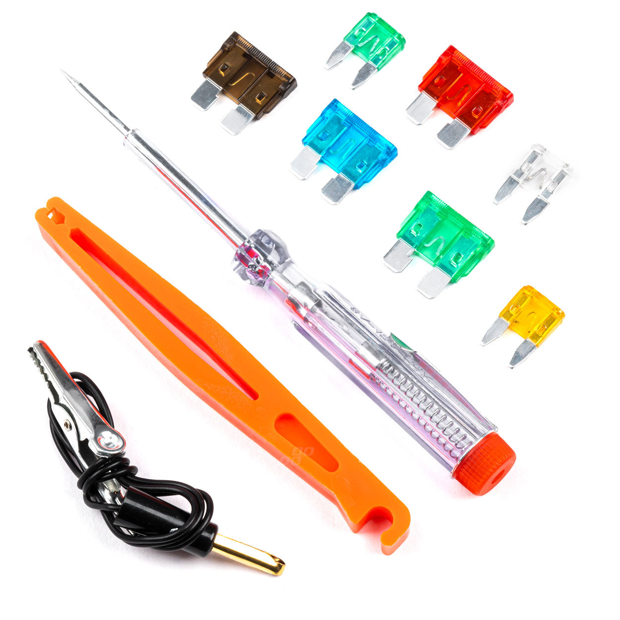 Kit complet de fusibles pour voiture avec mini-fusibles et fusibles standard