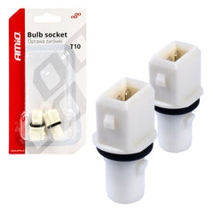 Douille T10 pour ampoules W5W, W3W et W16W