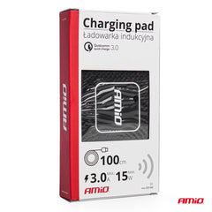 Chargeur de voiture sans fil aux dimensions de 158 x 78 mm