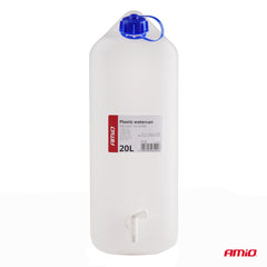 Vandbeholder 20L i HDPE-plast med tappehane