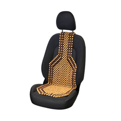 Coussin de siège Carpoint avec billes en bois Classic 126x39 cm 