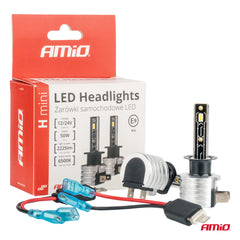 Ampoules de phare LED H1 avec température de couleur de 6500 K