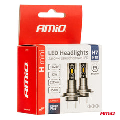LED-pærer H7/H18 med CSP-teknologi