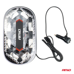 LED-advarselslygte med 48 SMD LED'er