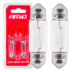 Ampoules halogènes Festoon C5W avec culot SV8.5-8