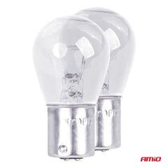 Halogenpærer P21/5W 12V i blisterpakke med 2 stk.