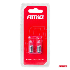 Ampoules halogènes H5W BAX9S pour l’éclairage du véhicule