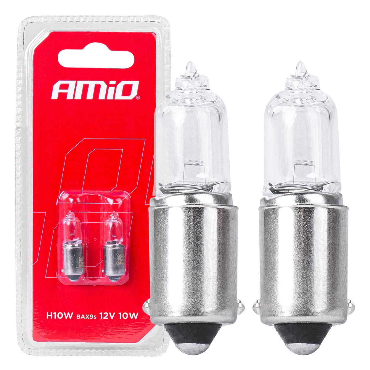 Ampoules halogènes H10W blanches avec culot BAX9S