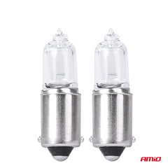 Ampoules halogènes H10W 12 V et 10 W en blister