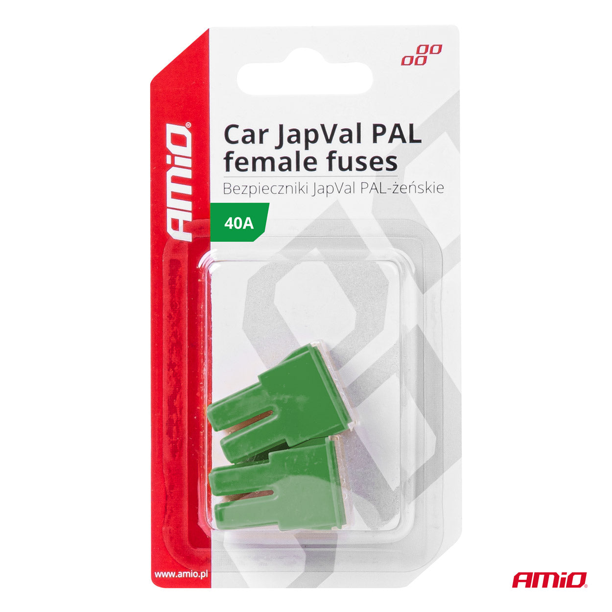 Fusible femelle JAPVAL PAL 40 A sous blister