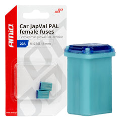 Micro-fusible femelle JAPVAL PAL 20 A et 11 mm