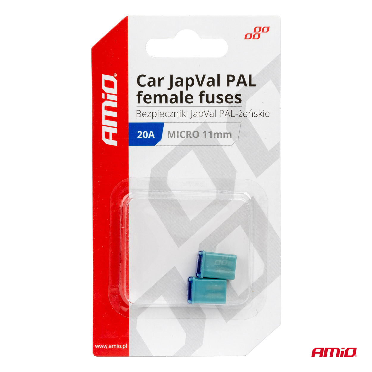 Lot de 2 micro-fusibles femelles JAPVAL PAL