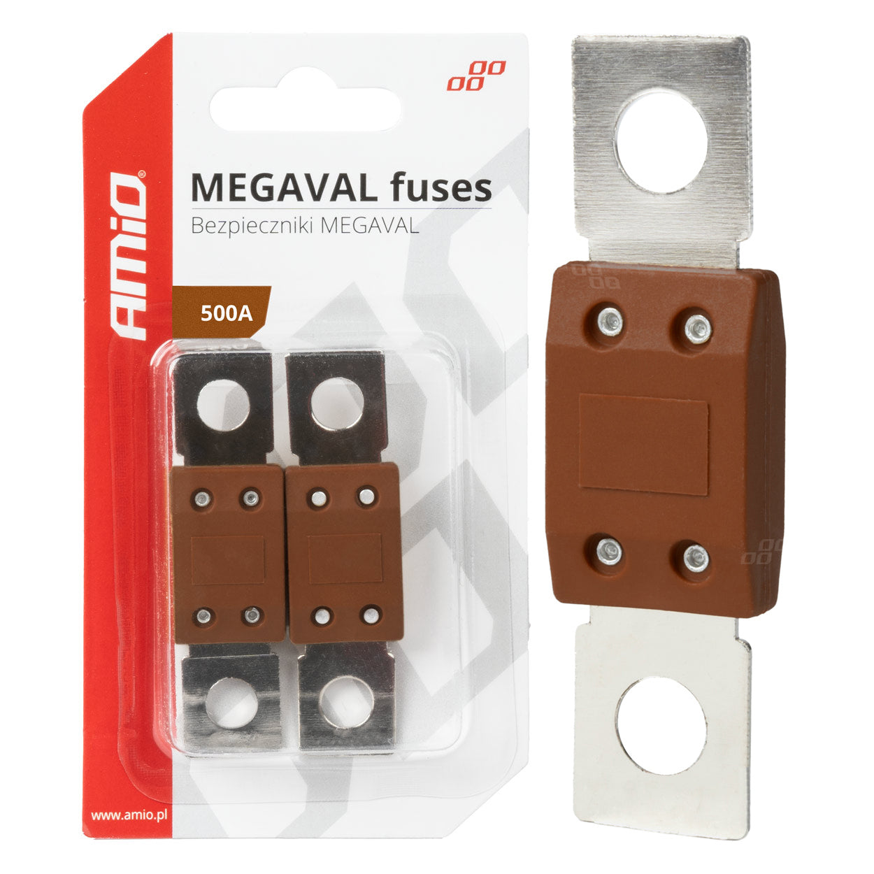 MEGAVAL sikring 500 A til 12–36 V