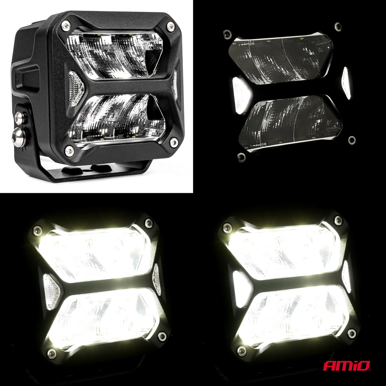 LED fjernlys PRO Series med kompakte mål