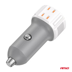 Kompakt USB-billader med to USB-porte