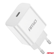 USB-C-vægoplader med 20W udgangseffekt
