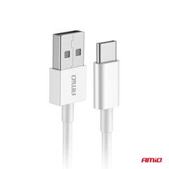 USB-A til USB-C kabel med 2 A opladning