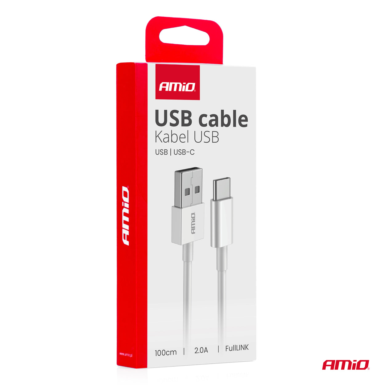 USB-A til USB-C kabel med 480 Mbps dataoverførsel