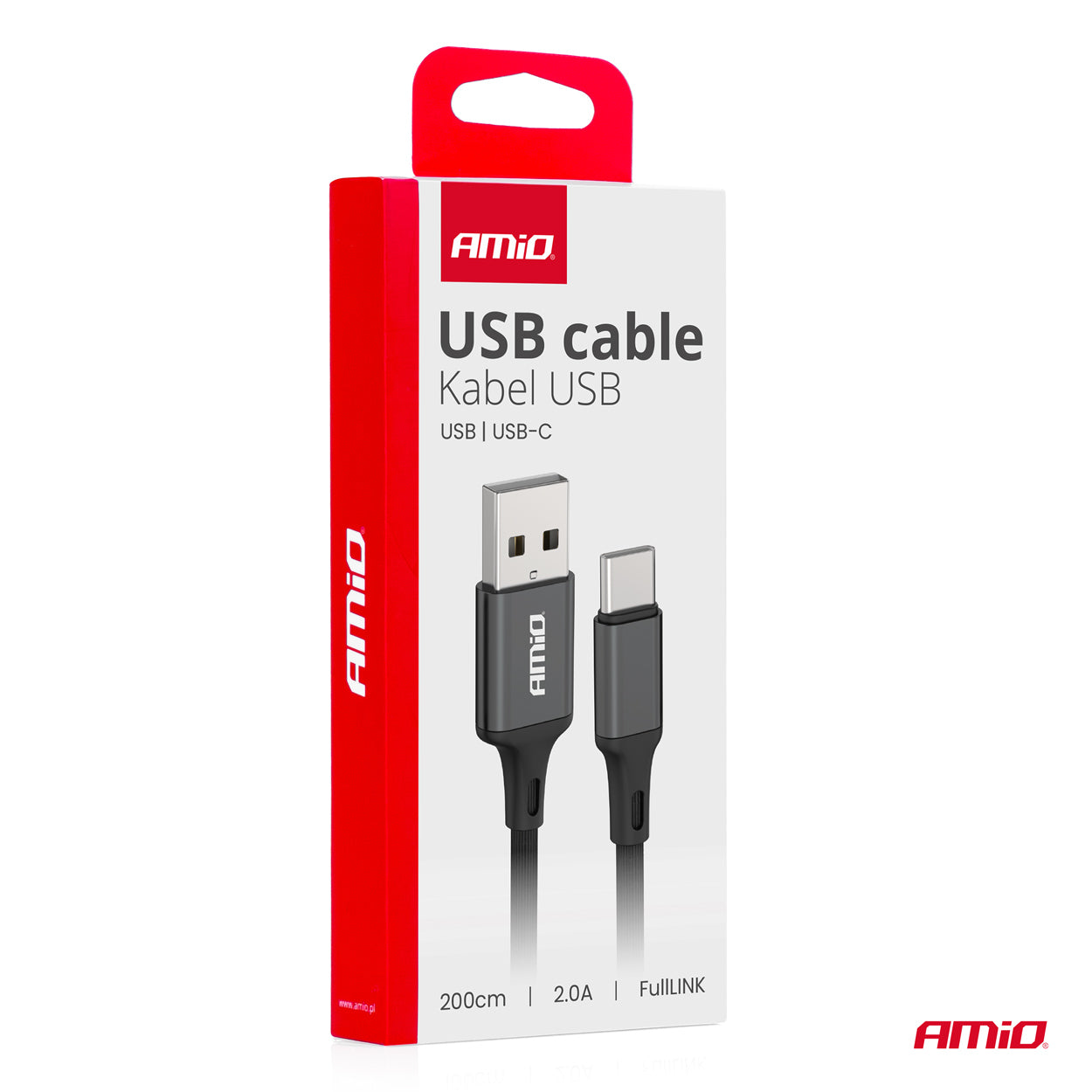 USB-A til USB-C kabel med robust konstruktion