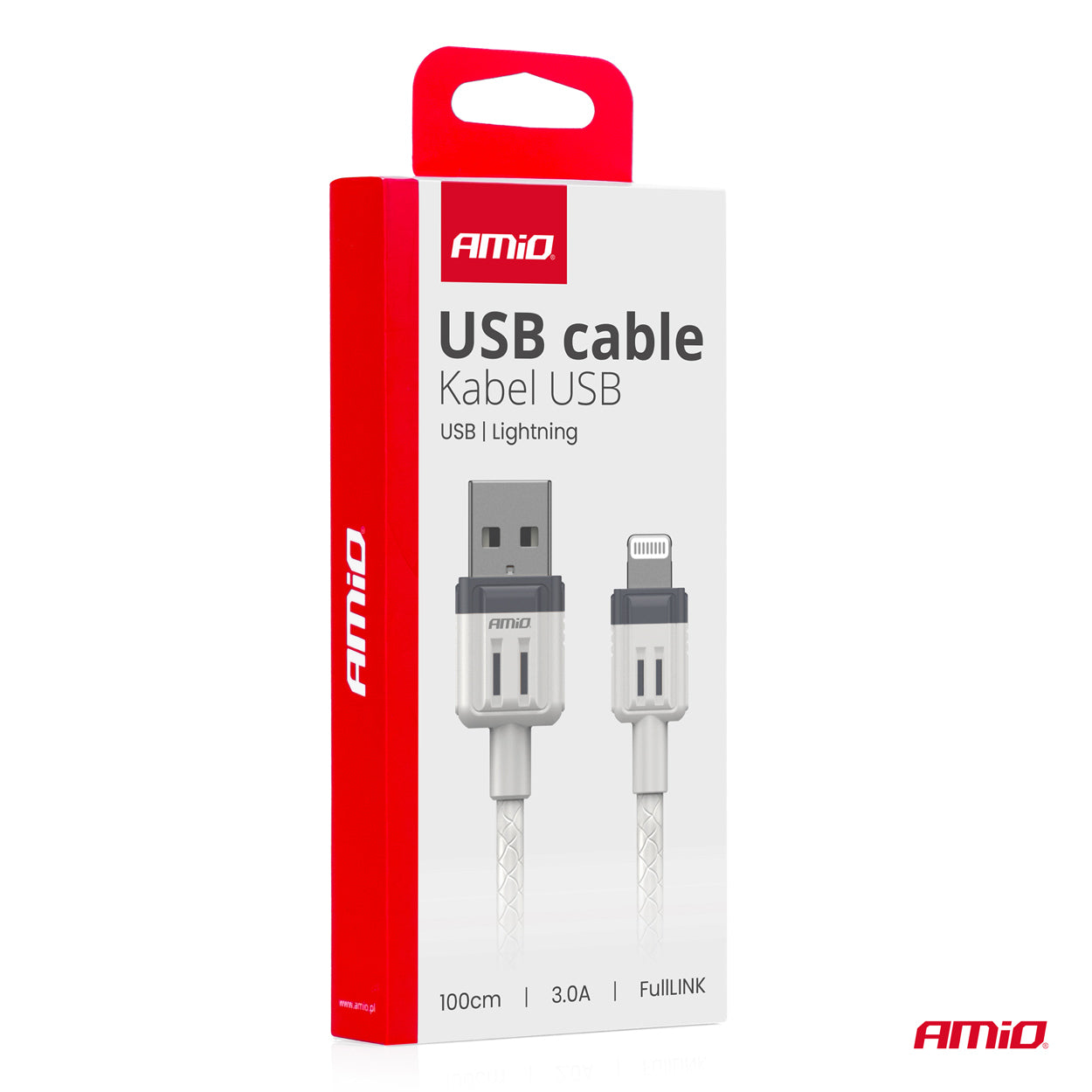 USB-A til Lightning-kabel til iPhone, iPad og iPod
