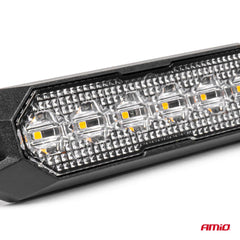 LED-advarselsblink til grill set fra siden