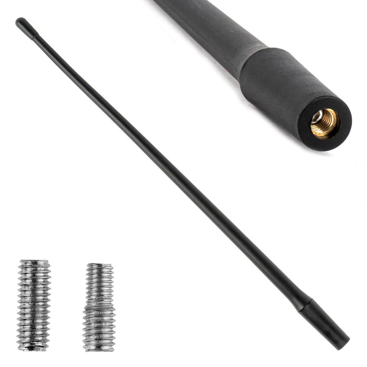 Bilantenne mast på 33 cm med adaptere