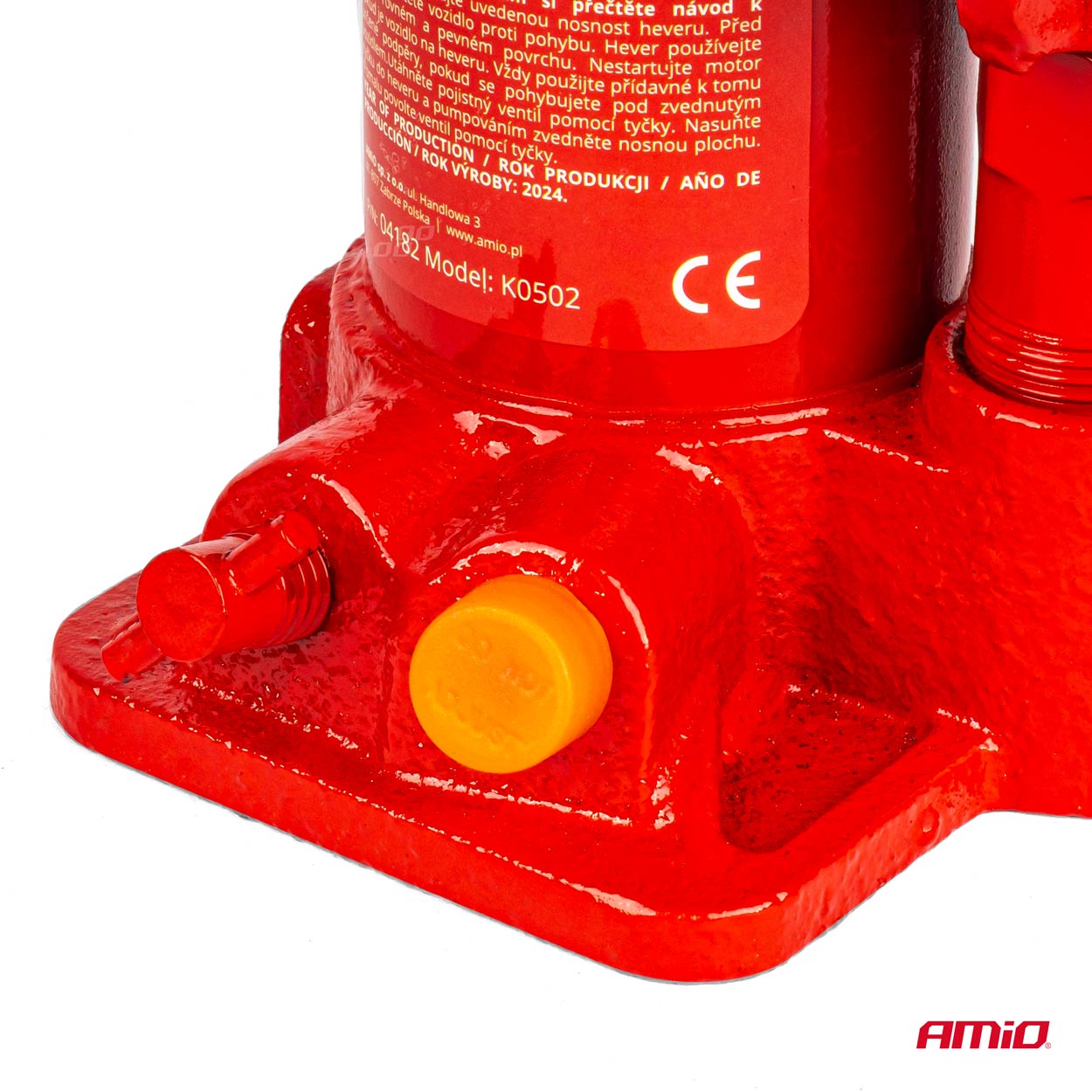 Robust hydraulisk flaskedonkraft