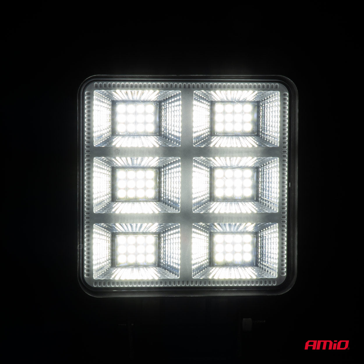 AWL60 LED-arbejdslampe set fra siden