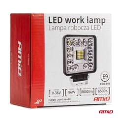 LED-arbejdslampe AWL61 monteret til arbejdsbrug