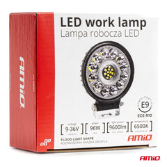 AWL62 LED-arbejdslampe 110 x 110 x 40 mm