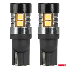 Hvid LED-pære T10 W5W til 12 V og 24 V