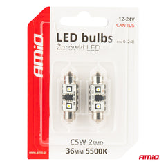 Pakke med LED CANBUS-pærer C5W Festoon