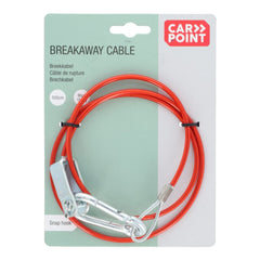 Câble de sécurité Carpoint pour remorque 100 cm 1500 N / 150 kg 
