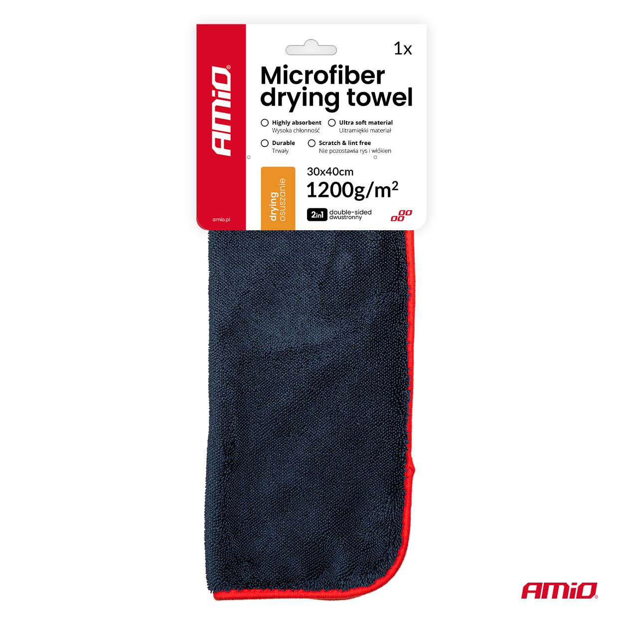 Mikrofiber tørrehåndklæde til håndvask og værksted