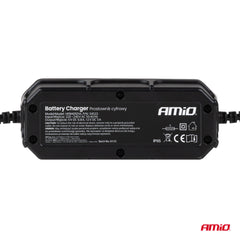 Batterilader med automatisk afslutning ved fuld opladning