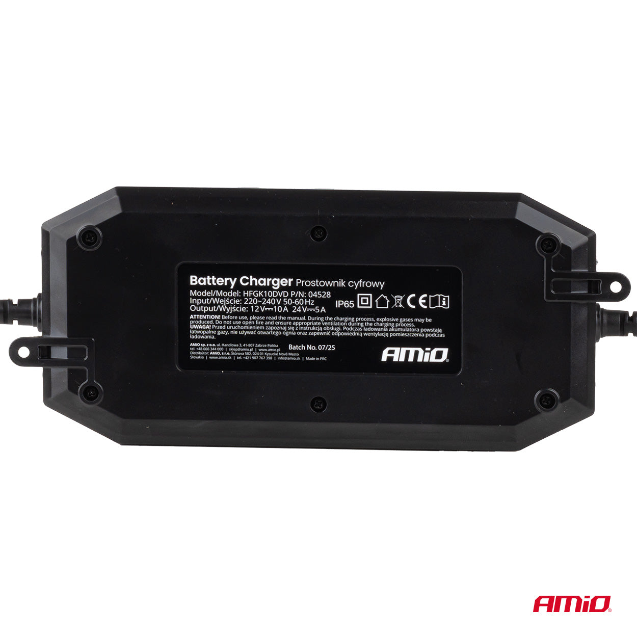 Digital batterilader med beskyttelse mod overopladning