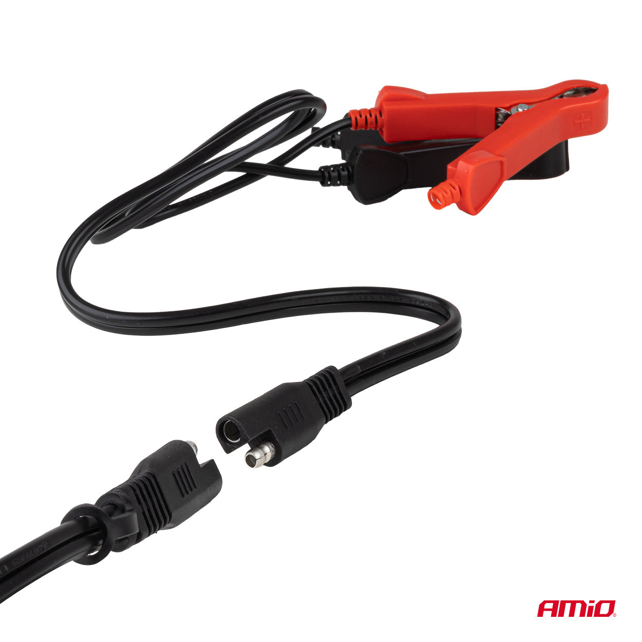 Batterilader med automatisk afslutning af opladning