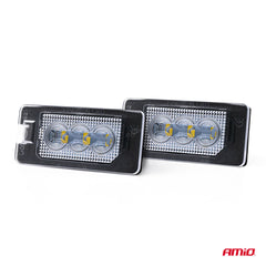 CLP02 HP LED-nummerpladelys til BMW set fra siden