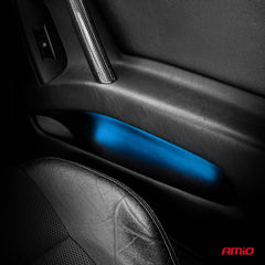 Fleksible LED COB-strips med blåt lys