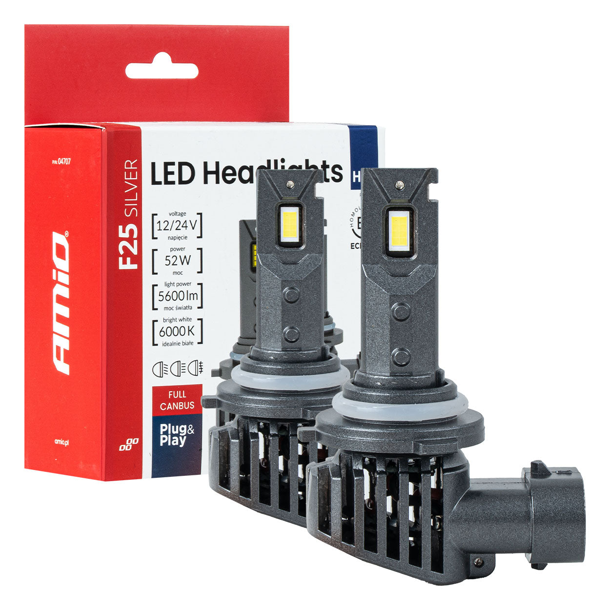 LED-pærer HB4/9006 F25 SILVER Edition