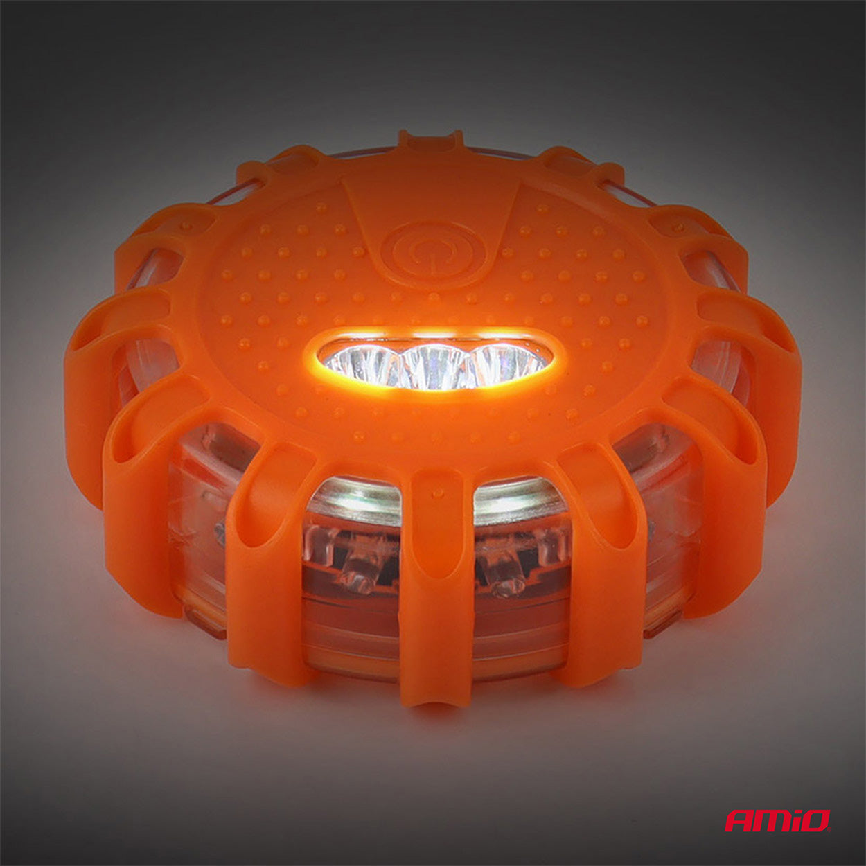 LED-advarselslampe med orange advarselslys