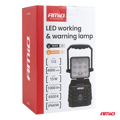 LED-lampe med IP6K9K-klassificering