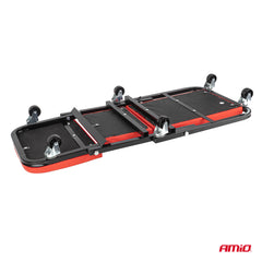 Sammenklappelig værkstedsbriks med hjul