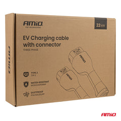 Câble de recharge EV de 5 mètres pour borne de recharge publique
