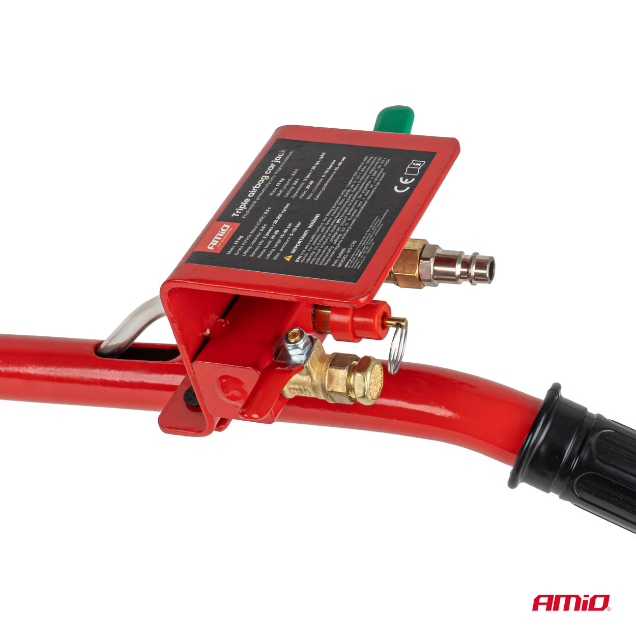 Cric pneumatique avec coussin de levage